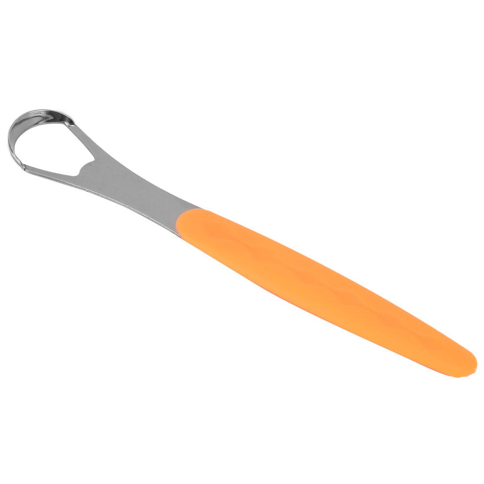 2pcs Stainless Steel Tongue Scraper, Durable Non-Slip Oral Cleaner