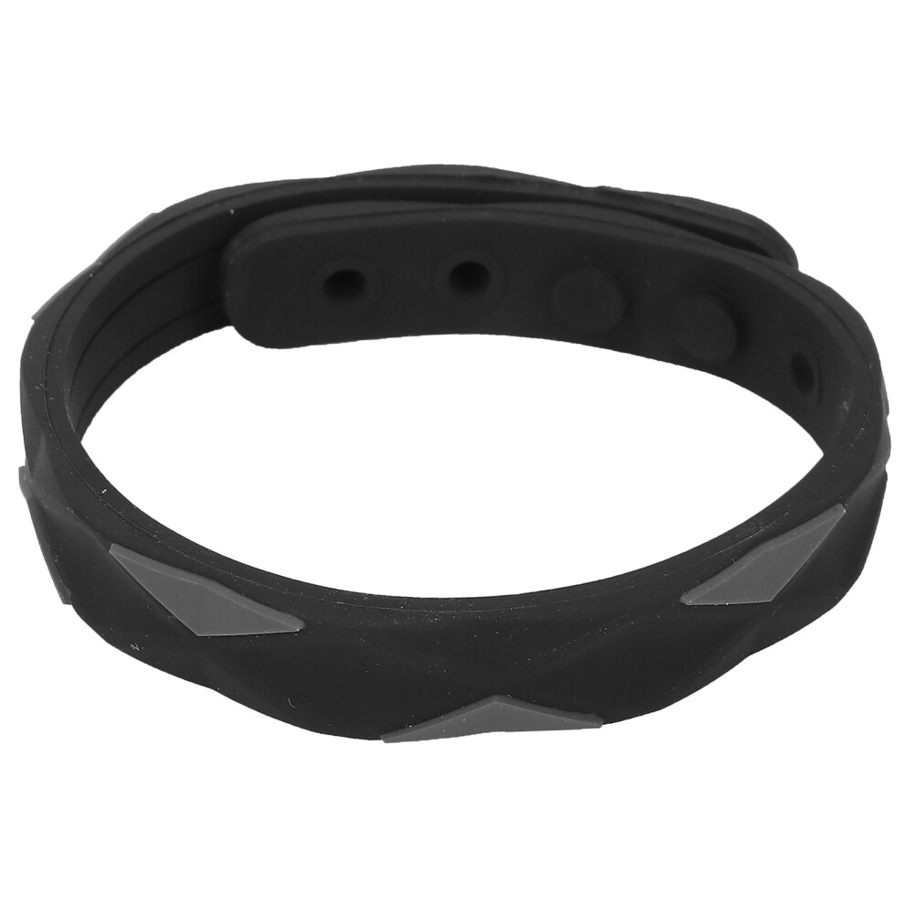 Black Anti Static Silicone Wristband For Men Women Electrostatic Relief