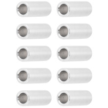 10Pcs Aluminum Alloy Round Spacer Support Fittings 6mm OD, Anodized