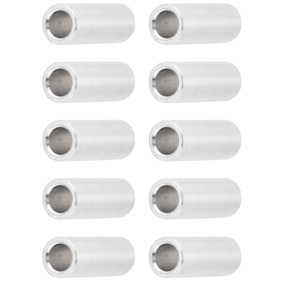 10Pcs Aluminum Alloy Round Spacer Support Fittings 6Mm Od, Anodized 6951391502342