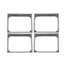For F150 2004-2008 Carbon Fiber Car Door Pull Handle Cover Sticker Trim Accessories