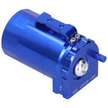 350 ml Blaues Aluminium-Ölauffangbehälter-Kit für die meisten Autos und Motorräder