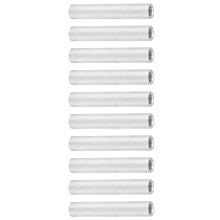 10Pcs Aluminum Alloy Round Standoff M4x0.7mm, 42mm Long, Anodized