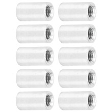 10Pcs Aluminum Alloy M4x0.7mm Round Standoff 10mm Spacer for Support