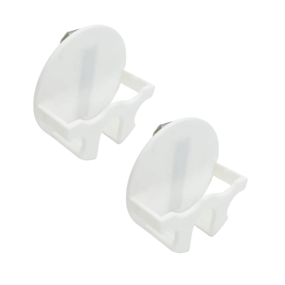 Car Dip Holder For Visor, Non-Clip, Compatible With Cars, Trucks & Rvs Â 2Pcs White 9448483893268