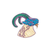 1 PCS Decorative Constellation Iron-On Embroidered Patches, DIY Sewing Accessories