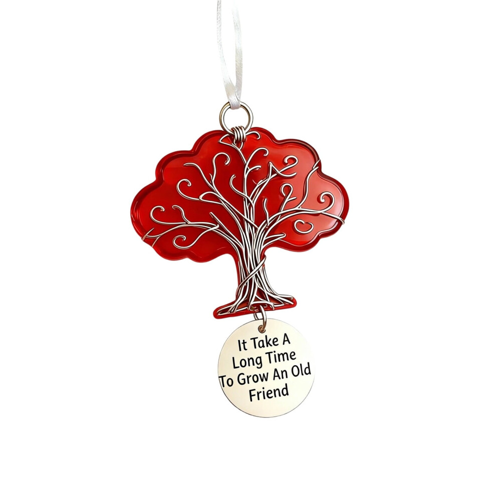 Aurorax Heart Car Hanging Charm Â Glitter Velvet Red 301029445408