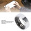 Smart Bluetooth Ring Pedometer, IP68 Water-Resistant, 20mAh Battery 5