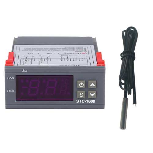 STC-1000 Digital Temperature Controller with LED Display,