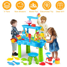 Teqhome Toddler Water Table Toy Set Outdoor Sensory Play