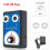 Δοκιμαστής μπουζί διπλής οπής 12V - Plug and Play Εργαλείο ανάφλεξης 0-6000RPM για 1