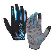 Fahrradhandschuhe für Damen und Herren, gepolstert, Touchscreen-kompatibel, schweißabsorbierend, atmungsaktiv, ideal zum Wandern und Klettern