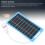 Portable Blue Solar Panel with Light Handle 5V 5W USB Charger 8