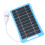 Portable Blue Solar Panel with Light Handle 5V 5W USB Charger 13