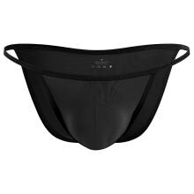 Mens Underwear Low Rise String Bikini Briefs Triangle Shorts Solid Stretch Anti-Chafing Soft Boxers Thongs Underpants L