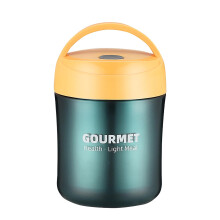 Insulated Stainless Steel Breakfast Jar Meal-Prep Friendly for Office, Travel & Brunch, Leak-Proof for Oatmeal, Soups & Everyday Use