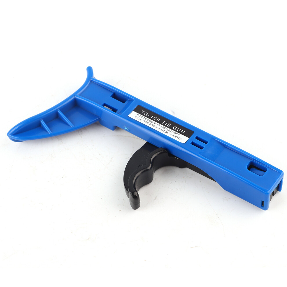 Durable Nylon Cable Ties Gun 2.4-5.0Mm Plastic Fastener & Tensioner With Cutter 5021391503432