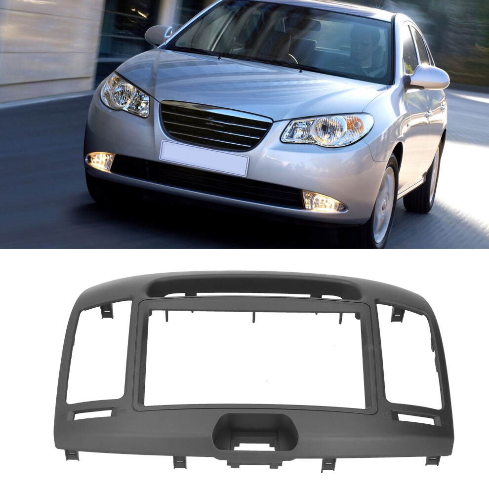 2Din Abs Navigation Fascia For Hyundai Elantra 2006-2011 Lhd Gray 4971391963891