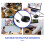 360 USB Microphone with Touch Mute, Black, 48KHz, Compact 4
