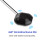 360 USB Microphone with Touch Mute, Black, 48KHz, Compact 5
