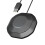 360 USB Microphone with Touch Mute, Black, 48KHz, Compact 7