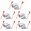 5X Quick Release Fitting ISO7241-A NPT Hydraulic Coupling Connector 1/2Inch Quick Change Interface 1