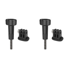 2X Adapter 1/4 Adapter Statywu do Kamery dla Action 5 Pro dla GoPro13 dla GO/Ace Action Camera Adapter z Regulowanym Kątem Podstawy