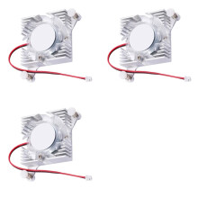 3X voor Orange Pi 5 Aluminium Koelventilator Actieve Koeling Geïntegreerde Aluminium Koellichaam Koelventilator voor 5