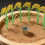 6Pcs Multi Color Plastic Architectural Model Crops for Diorama Scenery 5