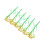 6Pcs Multi Color Plastic Architectural Model Crops for Diorama Scenery 7