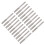Chainsaw Sharpener Burrs 20Pcs Set Silver 4.8mm Grinding File Tool Replacement 16