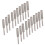 Chainsaw Sharpener Burr Set 20pcs Silver 5.5mm Rotating File Grinding Kit 15
