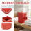 Rood Ijzeren Kat En Hond Voedselbus Verse Snacks 4
