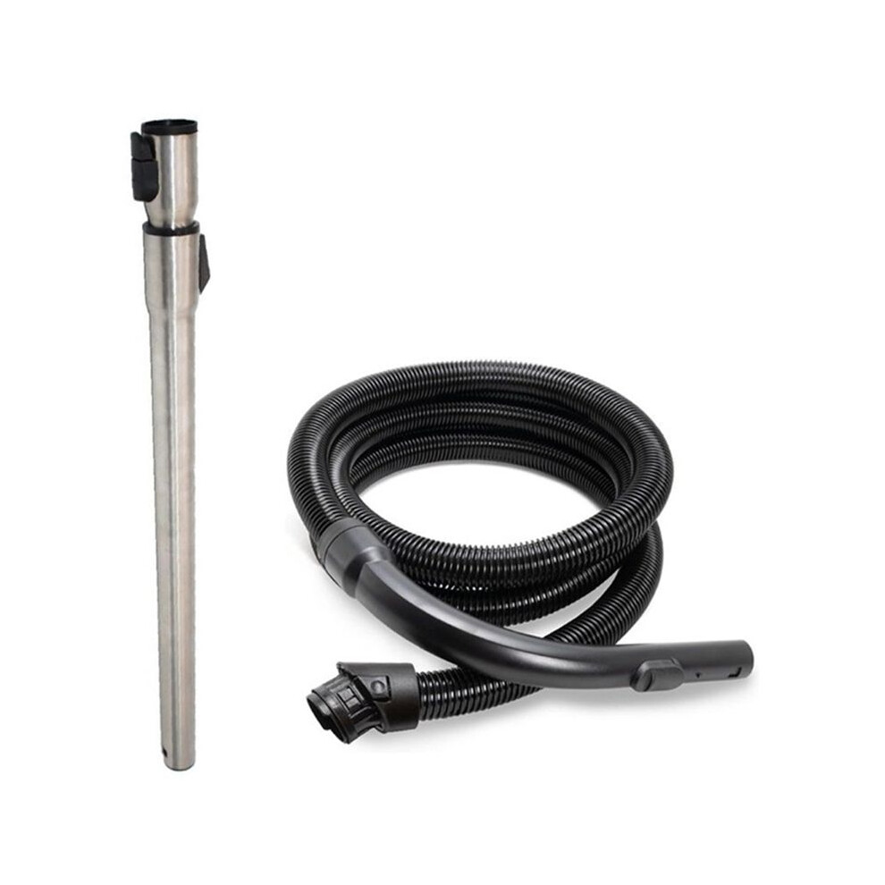 Flexible Suction Hose Pipe With Curved Handle Stainless Steel Telescopic Rod For C3 Vacuum Accessories Hose 2M 6031861973732