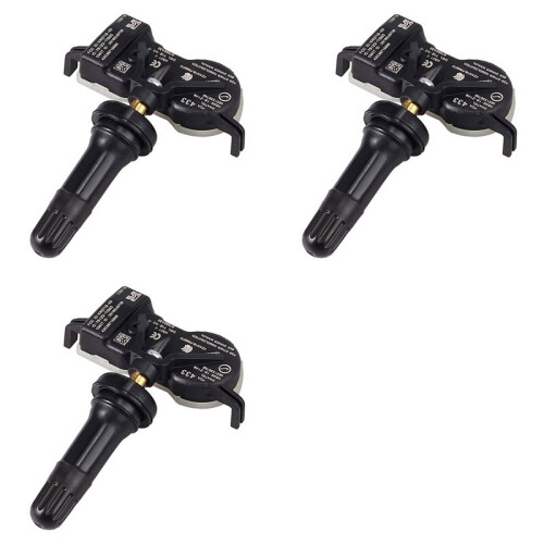 3X Däcktryckssensor TPMS 68313387AB för  Grand Cherokee Compass  Durango  500X