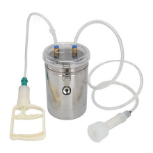 Portable Manual Milking Machine 2L Easy-to-Use Hand Milker for Goats and Cows Effort Saving for Farm Use