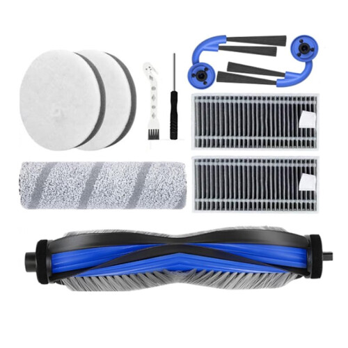 10PCS Replacement Main Side Brush Roller Mop Dust Bag Filter for  Deebot X11 OmniCyclone Robot Vacuum Attachment