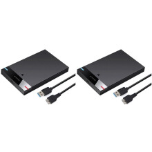 2X ShuoLe Gabinete de Unidade de Estado Sólido SSD de 2,5 Polegadas Mecânico Serial  USB3.0 Gabinete de Disco Rígido Externo Móvel de Alta