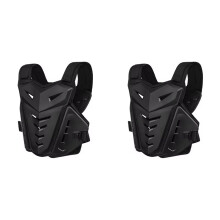 2X Motocross Body Armor Motorcycle Jacket Motocross Moto Vest Back Chest Protector Off-Road Dirt Bike Protective Gear