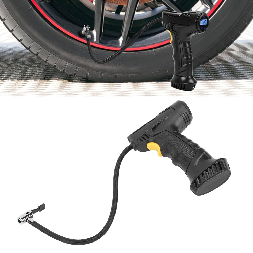Cordless Air Compressor Tire Inflator 120W 7.4V With Digital Pressure Gauge 7601391838833