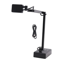 5X 4K USB Document Camera 16MP Webcam Visualiser Image Invert Foldable for Live Demo Web Conferencing