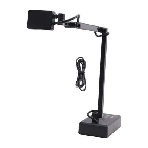 5X 4K USB Document Camera 16MP Webcam Visualiser Image Invert Foldable for Live Demo Web Conferencing