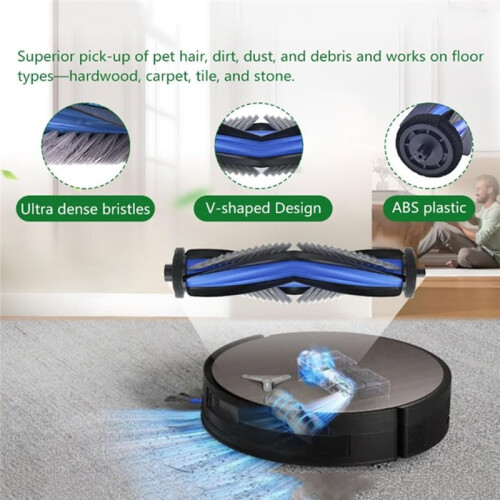 19PCS Replacement Main Side Brush Roller Mop Dust Bag Filter for  Deebot X11 OmniCyclone Robot Vacuum Attachment 2