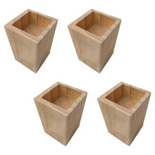 Handcrafted Wooden Sofa Bed Risers with-10cm Square slot 5 5