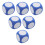6Pcs Dry Erase Foam for Classroom Learning and Games 5