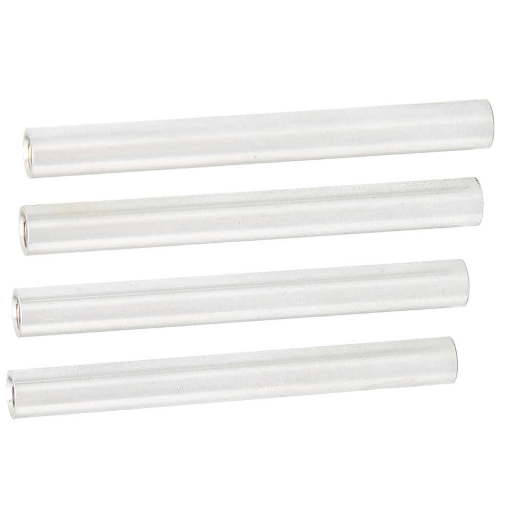 Aluminium Alloy 10Pcs M4x0.7mm Female Thread Round Standoff Spacers 48Mm 4351391506975