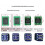 2X 4-in-1 for Sop8 Wsonvson Chip Download Burn Write Probe Spring Needle Flash Eeprom Chip Burner Cable VSOP8/VSON8 4