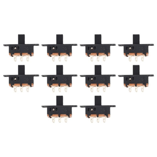 40 X  0.5A 50V 3 Position 2P2T DPDT Panel Mount Slide  SS23D32 1