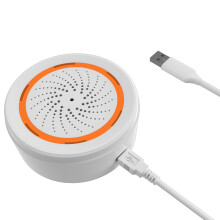 3X Tuya ZigBee Geluid en Licht Sirene Sensor Life Home Beveiligingssysteem Tuya Gateway Hub Sirene Alarm voor Tuya