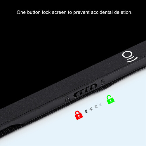 11.5 Inch LCD Writing Tablet with Protective Case, Reusable Electronic Drawing Board, Black 2